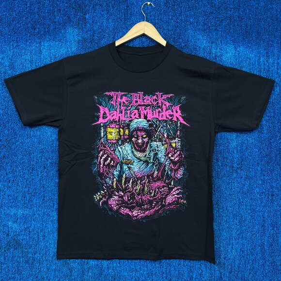The Black Dahlia Murder Deflorate Art Death Metal Band Tee L - Picture 1 of 4